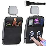 Rückenlehnenschutz Auto Kinder - 2 Stück Autositz Schutz Rückseite Kinder,...