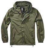 Brandit Summer Windbreaker Frontzip, Oliv, XL