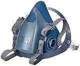 3M Halbmaskenkörper, aus Silikon mit strukturierter Gesichtsabdichtung, Größe...