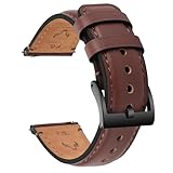 Fullmosa Leder Uhrenarmband Vintage-Ersatzarmband, Uhrenarmband 22mm 20mm 24mm...
