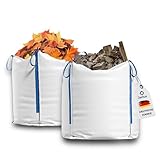 Jarlus Big Bag – Premium Sack für Bauschutt, Gartenabfälle, Holz, Sand,...