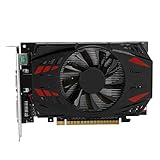 VBESTLIFE GTX1050Ti 1 GB Dual Fan DVI HDMI VGA Gaming-Grafikkarte, 128 Bit,...