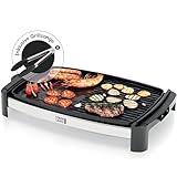 LEBENLANG Elektrogrill mit TÜV & GS 2200 Watt - Elektrogrill 4-8 Personen |...