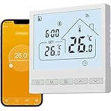BEOK CONTROLS Thermostat Fussbodenheizung, Raumthermostat Fußbodenheizung WLAN...