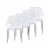 Makika Retro Stuhl Design Stuhl Esszimmerstühle Bürostuhl Wohnzimmerstühle...