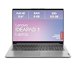 Lenovo IdeaPad 1 Laptop | 15,6' Full HD Display | AMD Ryzen 3 7320U | 8GB RAM |...