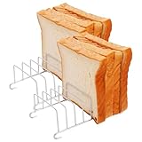 JDIEOQA Multifunktionale Luftfritten Gitter, 2 Stück Toastständer...