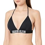 Calvin Klein Damen Triangle-rp Bikini, Pvh Black, M