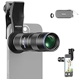 NEEWER 400mm Teleobjektiv für Smartphone Kamera mit 17mm Objektivclip mit...
