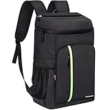 PENGDA Kühlrucksack Groß - 30L Kühltasche Rucksack Isoliert Picknicktasche...