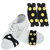 Thinp 1 Paar Anti Rutsch Schuhspikes,Ice Grips Schuhkrallen Schnee EIS Spikes...