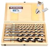 AM-Zerspanungstechnik Schlangenbohrer Set Ø6-25 x 230mm | Holzbohrer Set 6tlg....