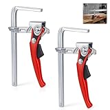 1 Stück Hebelzwinge mit Hebelgriff: Führungsschiene Zwinge Ganzstahl...