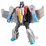 Transformers Cyberworld Cyber Changers Starscream, 10 cm große Action-Figur mit...