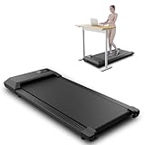 Superun Walking Pad, 2.5HP Laufband für Zuhause Schreibtisch 136kg, Under Desk...