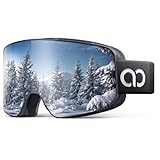 Lamicall Skibrille Damen, OTG Snowboardbrille Herren - [TOP Patentierte...