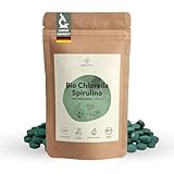 BIONUTRA Bio Spirulina Chlorella Tabletten 1000 x 250 mg,...