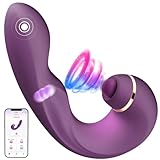 Erotik Butterfly Vibrator für Klitoris mit APP - Silikon Flattern Vibration...