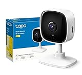 Tapo TP-Link C100 WLAN IP Kamera Überwachungskamera Innen (1080p-Auflösung,...