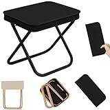 YeahBoom Camping Hocker,Campinghocker Faltbar,Leichter Klapphocker,Leicht Sitz...