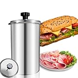Dynaeuty Schinkenkocher Druckschinkenkocher, Edelstahl-Fleischpresse für...