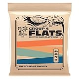 Ernie Ball Flatwound Group IV E-Bass-Saiten, Stärke 40-95
