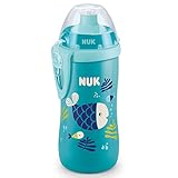 NUK Junior Cup Trinkflasche mit Chamäleon-Effekt | 18+ Monate | mit Farbwechsel...