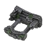 VANZACK Künstliche Römische Säulenruinen Aquarium Dekor Kunstharz Unterwasser...