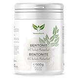 NaturaForte Bentonit Pulver 500g - Extra feines Montmorillonit Pulver in...