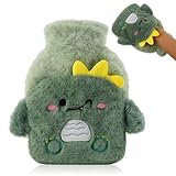 Lvjkes Wärmflasche, 500ML Wärmflasche kinder mit bezug, Süß plüSch...