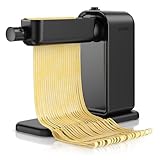 Arendo - Nudelmaschine elektrisch – Pasta Maker - 5 Stärken einstellbar –...