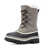Sorel Caribou wasserdichte Schneestiefel für Damen, Grau (Shale x Stone), 37 EU