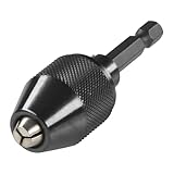 wolfcraft Schnellspann-Bohrfutter I 2625000 I 0,5-6,5 mm Spannweite I Zum...