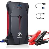 FLYLINKTECH Starthilfe Powerbank für Pkw 4000A, 12V Tragbare Auto...