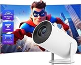 Mini Beamer, 4K Full HD 1080P 180°Dreh Tragbarer Projector, Klein...