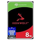 Seagate IronWolf 8 TB interne Festplatte NAS HDD, 3.5 Zoll, 5400 U/Min, 256 MB...