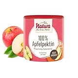 Natura 100% Apfelpektin – 200g – Pflanzliches Geliermittel ohne Zucker aus...