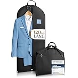 Bruce.® Kleidersack Kurz 120x60 cm – Hochwertige Kleiderhülle für Anzug,...
