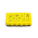 Trodat Radierschwamm für Whiteboards – magnetisch haftend, Zeichnungen von...