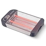 Grunkel - Flat toaster for all types of bread and baked goods with 600 W power,...