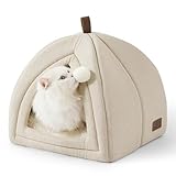 BEDSURE Katzenbett große Katzen Katzenhöhle- 40x40x40 cm Katzenhaus Indoor mit...