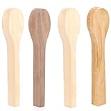 4 Stück Lindenholz zum Schnitzen Schnitzholz Löffel Lindenholz Balsaholz...