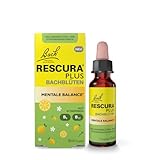 RESCURA PLUS Bachblüten Mentale Balance, 10 ml I Bachblütenmischung mit...