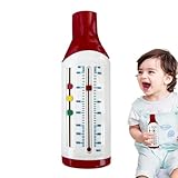 DAWCBVJQ Easy Pe-ak Flo-w Meter zur Überwachung der Lungenfunktion –...