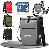 RADGEIST Fahrradtasche für Gepäckträger - Tasche für Fahrrad Gepäckträger...