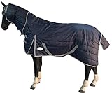 Equitack 210D Stalldecke Pferdedecke Winterdecke mit Hailsteil 200G Füllung...