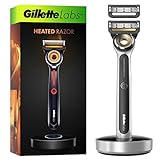 Gillette Labs Heated Nassrasierer, Rasierer mit Reinigungs-Element, 1 Griff 2...