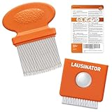 Original 3-in-1 Metall-Mensch-Läusekamm Lausinator Nissenkamm extra fein –...