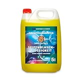 Bubble Brothers Seifenblasenflüssigkeit 5 Liter für Riesenseifenblasen und...