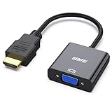 BENFEI HDMI auf VGA, Unidirektional HDMI-Computer auf VGA-Monitor Adapter...